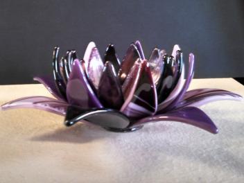 Eggplant Lotus Flower
