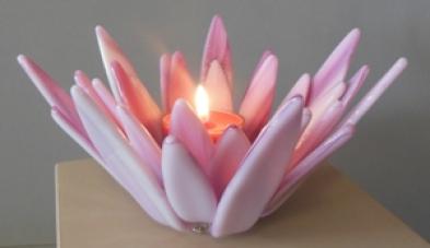 Lotus Flower Tea light Holder