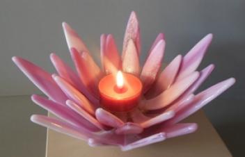 Lotus Flower Tea light Holder